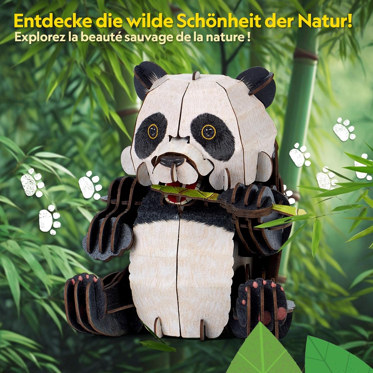 Amazon.com: CubicFun 661181 National Geographic 3D Puzzle, Panda
